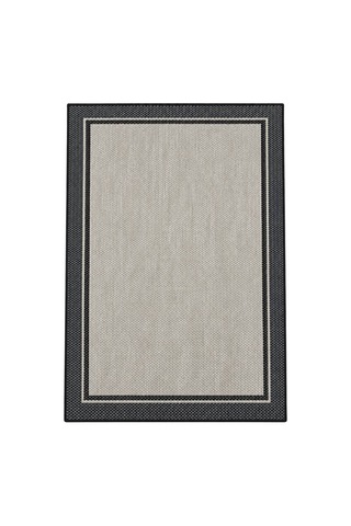 Çift Bordürlü Lüks Orijinal Sisal Dokuma Halısı Salon Halısı Mutfak Halısı Koridor Makine Halısı Antrasit-bej 926846847 Antrasit-bej