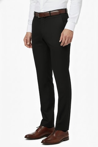 Kamer Erkek Regular Fit Klasik Pilesiz Kanvas Pantolon P1142 Bgl-st04795 Siyah