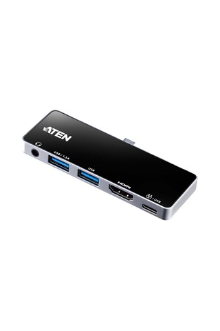 Aten-Uh3238 Usb-C Travel Dock With Power Pass-Through