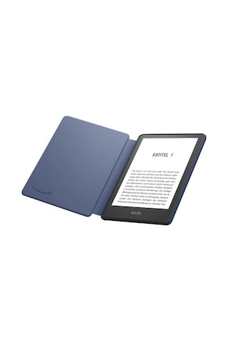 Amazon Kindle 6.8" Paperwhite 5 E Kitap Okuyucu Deri Kılıf Lacivert
