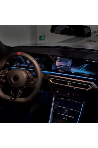 Bmw 3-4, İ3-i4 Serisi G20-g22 Lcı Kasa Uyumlu Id8 Ekran Altı Ambi Yans