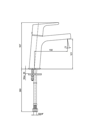 Luna Lavabo Bataryası 102108940 Çok Renkli