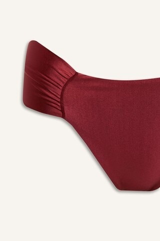 Defacto Regular Fit Saten Bikini Alt-fall İn Love E0399ax25smbr285 Bordo