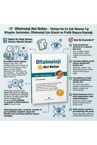 Oftalmoloji Akıl Notları Güncel 2. Baskı