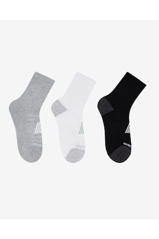 Skechers 6'lı Kadın Yarım Taban Crew Çorap Kadın Beyaz Çorap S600318-107