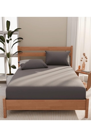 Apricitas Home Urban Çift Kişilik Antrasit Çarşaf
