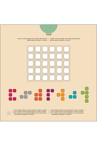 Thınk 9+ Yaş IQ, Dikkat ve Yetenek Geliştiren Kitaplar Serisi