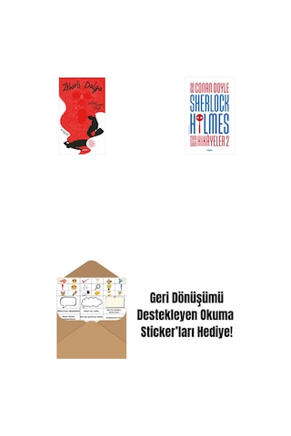 Zehirli Dalga + Sherlock Holmes - Bütün Hikayeler 2 + Okuma Sticker'ları