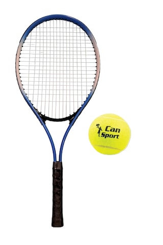 Çantalı Tenis Raketi Ve Tenis Topu 27 İnç Kort Tenis 27" Can Spor