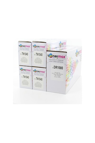 Tonermax Brother Tn-1040 / Dr-1040 Uyumlu Toner Ve Drum Ünitesi Seti
