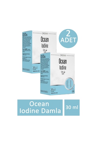 Ocean Iodine 150 Mcg İyot 2 x 30 ML