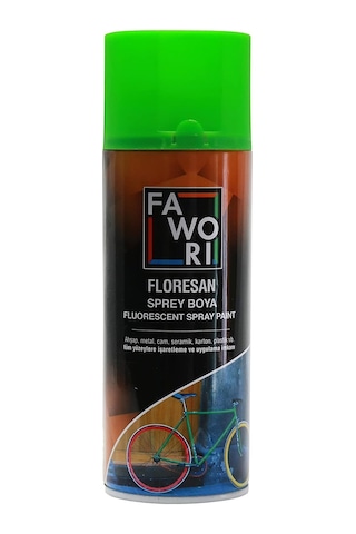 Floresan Yeşil Sprey Boya Ral6018 400ml Diğer