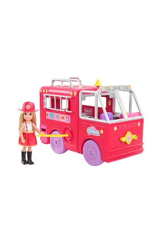 Barbie Chelsea Itfaiye Aracı Hck73