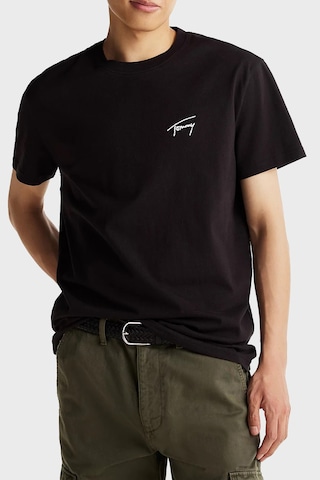 Tommy Jeans Erkek T Shirt Dm0dm21140 Bds Siyah