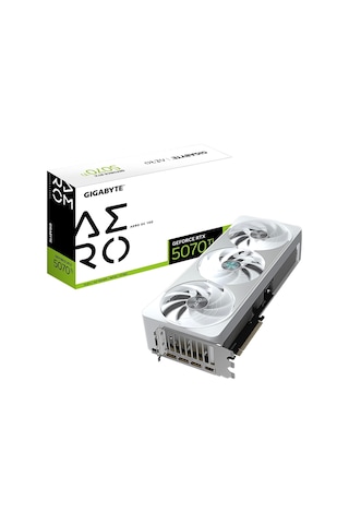 Gigabyte GeForce RTX 5070 Ti Aero OC 16GB Beyaz