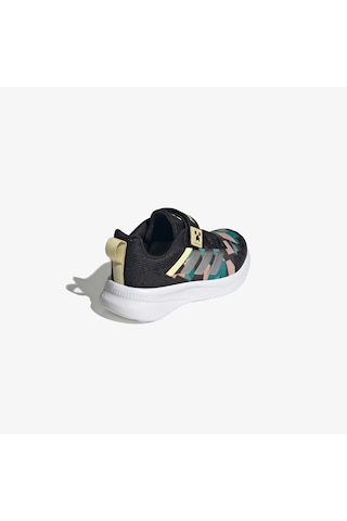 Adidas Minecraft Fortarun Elastic Lace Çocuk Siyah Koşu Ayakkabısı Kk4631