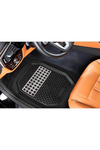 Renault 19 Sedan 2001 Uyumlu 4d Havuzlu Yeni Nesil Universal Paspas Krom Gri