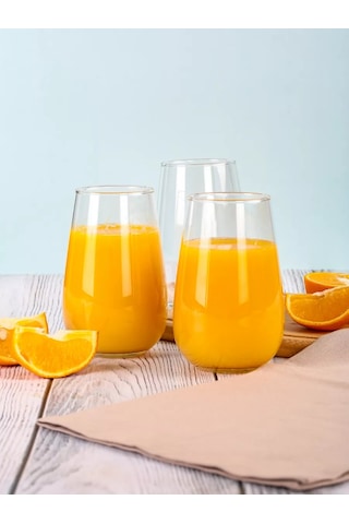 Luminarc Gabri Meyve Suyu Ve Su Bardakları 400 Ml, 6 Ad 241650502 Beyaz