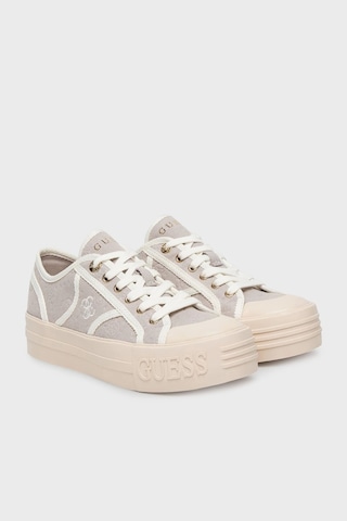Guess Issah Kadın Sneaker Ayakkabı Flpıssfal12 Gri