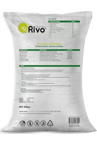 Riverm'Den 25KG Rivo Katı Solucan GüBresi