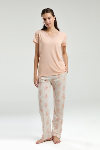 Arnetta Kadın Turuncu Pijama Takımı Ar3257-s-v2 Turuncu