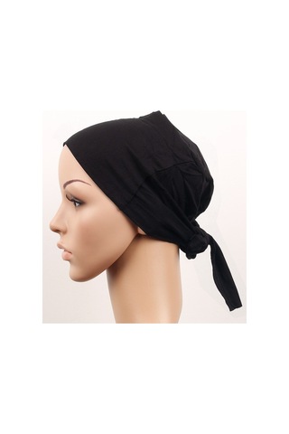 Feifei Dikişsiz Bağlamalı Tesettür Bone - Bağlamalı Bandana Çok Renkli