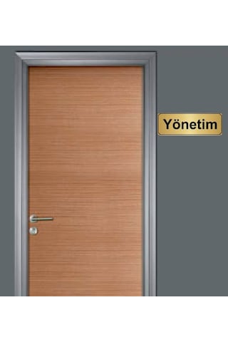 10X20 Cm Yönetim Yazılı Metal Yönlendirme Levhası