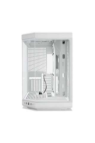 Hyte Y70 Snow White Temperli Cam Usb 3.2 E-atx Dual Chamber Mid Tower Bilgisayar Kasası