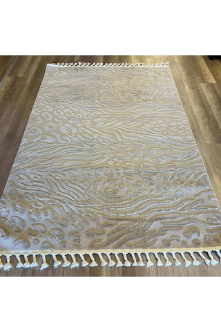 İpek Mekik Halı Lux 11706 Beige Modern İskandinav Halı