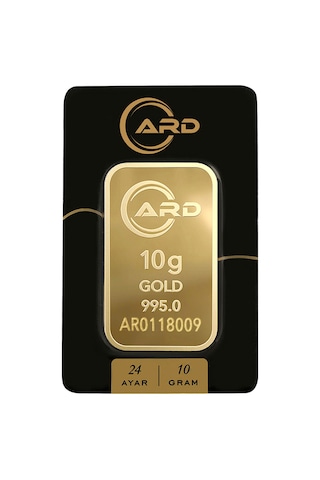 10 Gr 24 Ayar 995 Milyem Ard Gram Altın