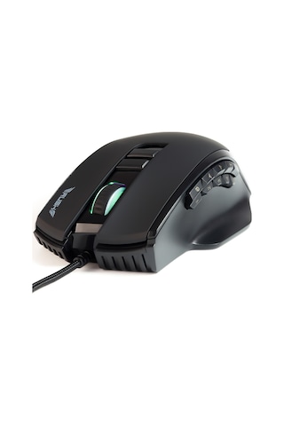 Rush Bold RM878 Ağırlık Ayarlı 10.000 DPI Manyetik Makro Tuşlar RGB Gaming Oyuncu Mouse