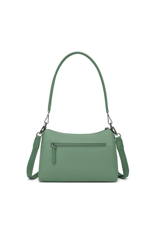 Smart Bags Twill Dimi Kumaş Kadın Omuz Çantası 3325 Yeşil