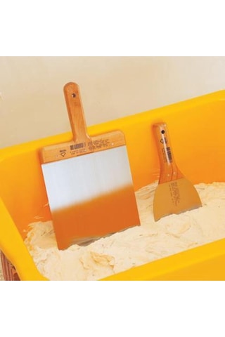 Dekor 001 Macun Ispatulası 6 Cm Ahaşap Saplı