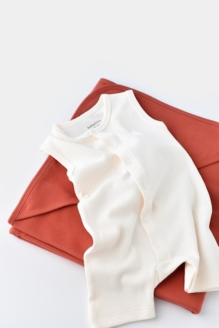 BabyCosy Organik Waffle Askılı Tulum Csyw1008 Ekru