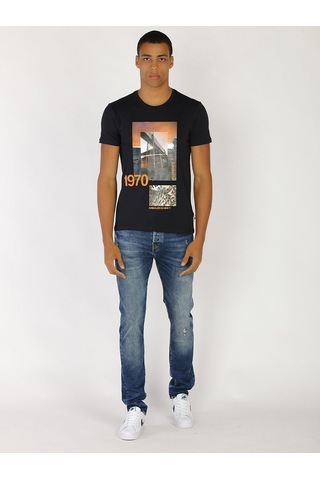 Roberto Cavalli Erkek Tshirt /M.Rob.0421.14024 Lacivert