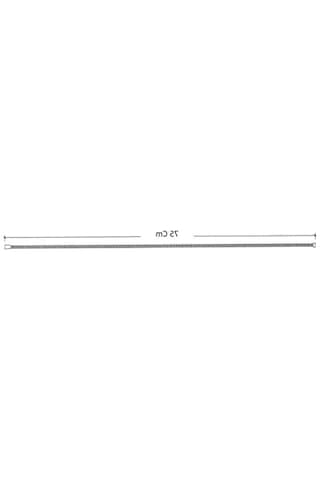 Banyo Tepe Duş Seti, Kısa Hortum, 75 Cm, Krom 6998