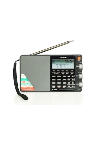 Tecsun Pl880 Dijital Radyo Dual Conversion Am/Fm Uzun Dalga
