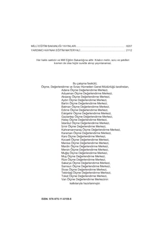 2026 MEB ÖDM İlkokul 4.Sınıf İNGİLİZCE 1.DÖNEM Çalışma Kitabı Alıştırmalı/Soru Bankası BASKI ÜCRETİ