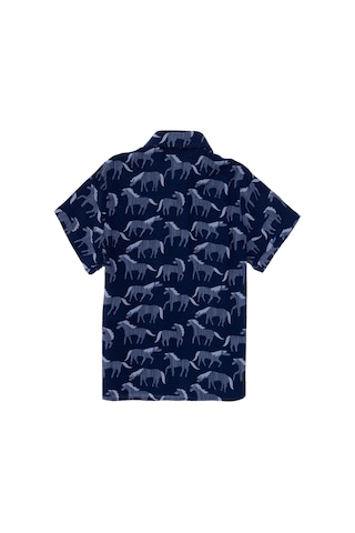 U.s. Polo Assn. Erkek Çocuk Lacivert Gömlek Kısa Kollu 50307981-vr033 Lacivert