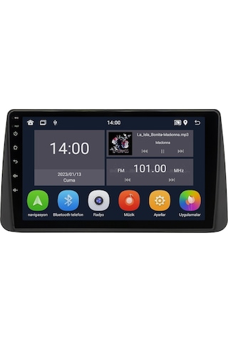 Fiat Egea Android Multimedya Sistemi 2015-2021 Crv-4106xd