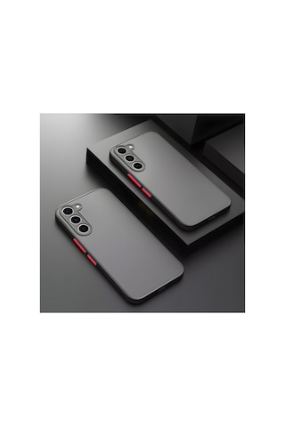 Fibaks Galaxy A26 Uyumlu Kılıf Mat Parmak Izi Yapmaz Kamera Korumalı Renkli Tuşlu Sert Silikon Kapak