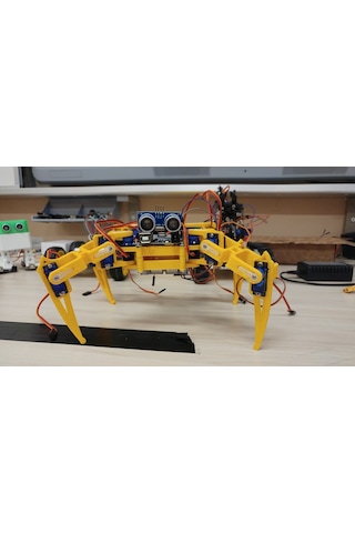 Örümcek Robot 12 Sg90 Siyah