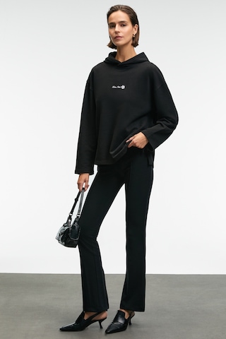 Grımelange Lysavıne Kadın Esnek Kumaşlı Slim Fit Siyah Pantolon siyah