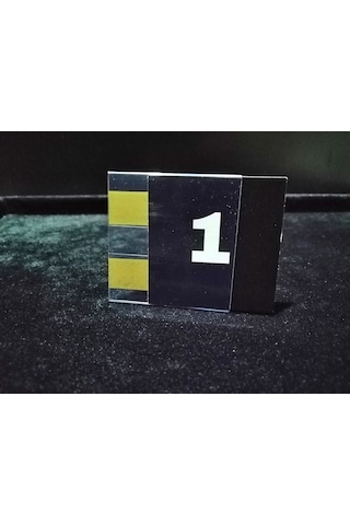 Şeffaf Etiket Yapışkanlı İsimlik Etiketlik Ve 1-30 Siyah Numaralar Peçetelik