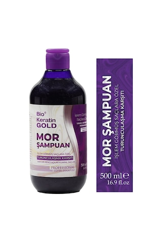 Bio Keratin Gold Mor Şampuan 500 ML Bio Keratin Gold Mor Şampuan 500 ML