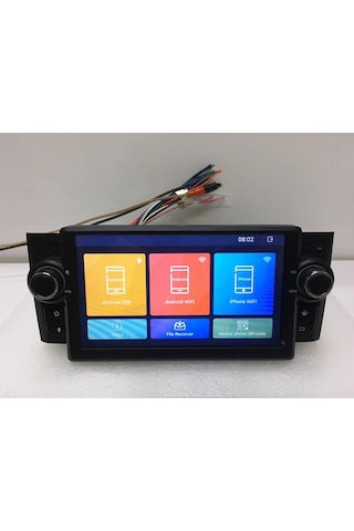 Fiat Linea Punto Multimedya Android  Bt-Usb-Navigas...