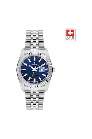 Inspıratıon Jwl04105 Sellita Sw100, 25 Jewels Otomatik Mekanizmalı, Swiss Made Kadın Kol Saati Gümüş