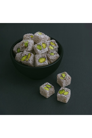 Online Kuruyemiş Hindistan Cevizli Duble Antep Fıstıklı Lokum 1000 Gr