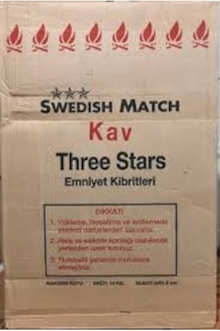 Kav Kibrit 100 Adet X20 Koli