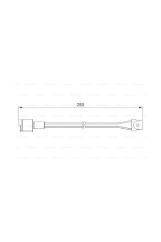 Bmw 3 E30 316i 1.6 1988-1991 Bosch Ön Balata Fişi Netpar4905